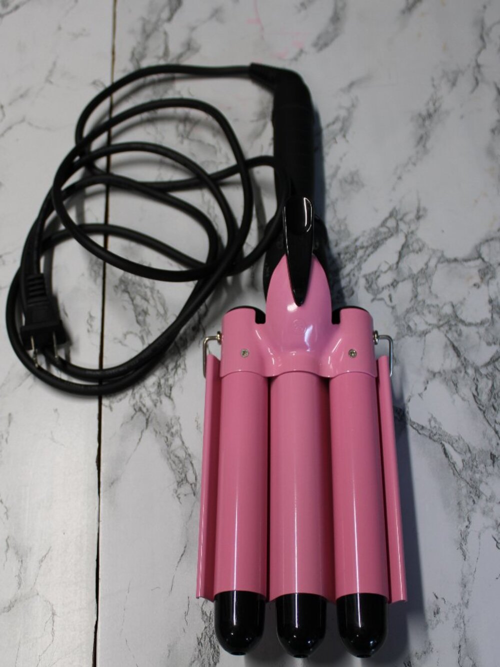 Alure Three Barrel Ceramic Curling Iron Wand